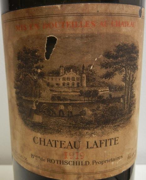 1919 Château Lafite Rothschild - CellarTracker