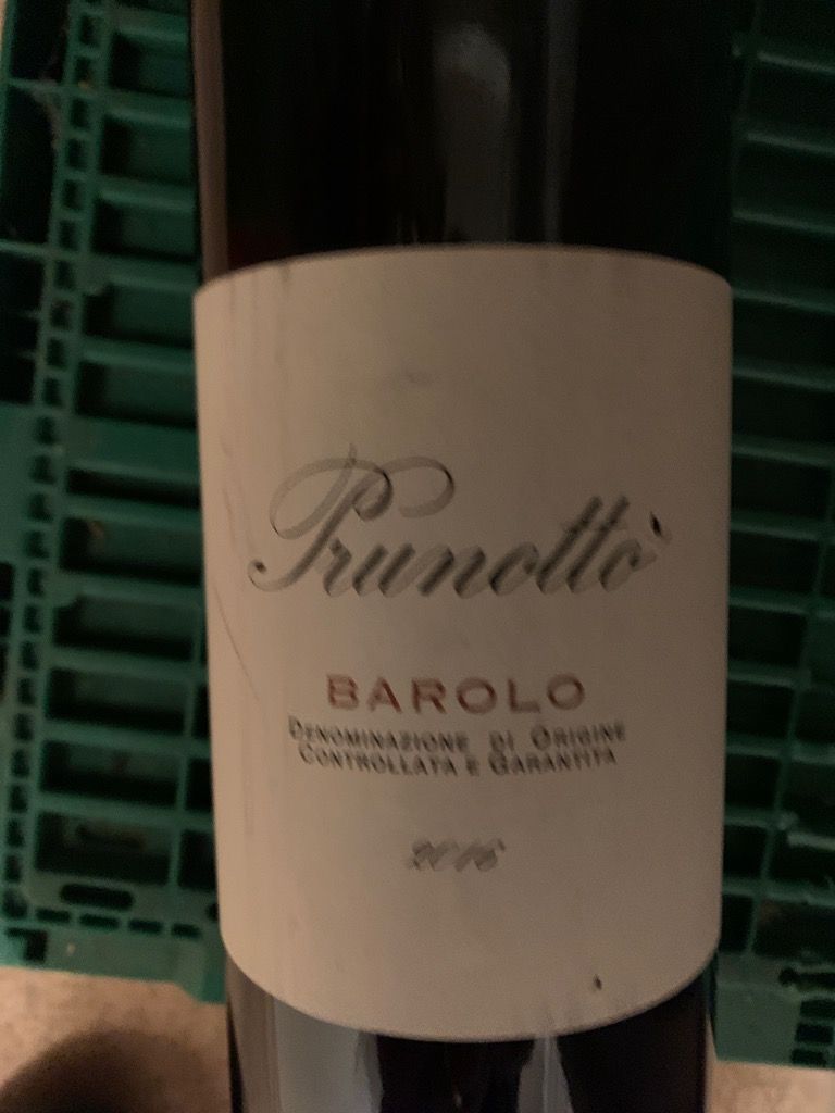 【セラー保管・未開栓】Prunotto Barolo 2018 2018 Prunotto Barolo - CellarTracker