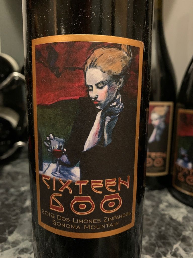 2022 Sixteen 600 Zinfandel Dos Limones Vineyard - CellarTracker