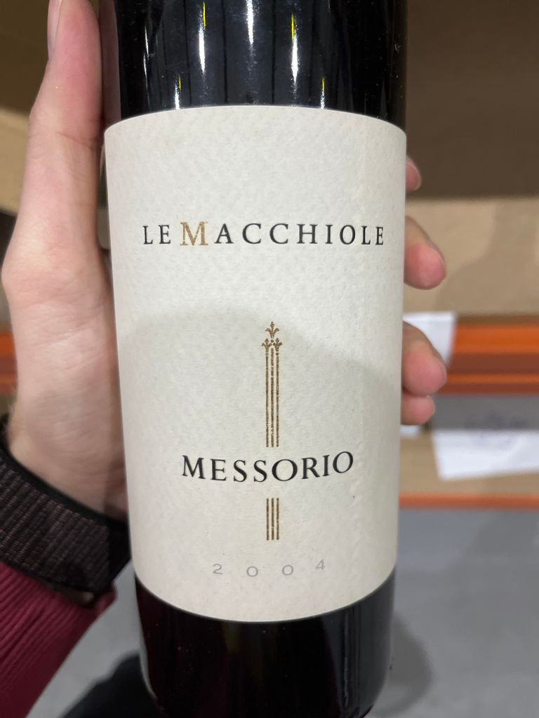 2004 Le Macchiole Messorio Toscana IGT - CellarTracker