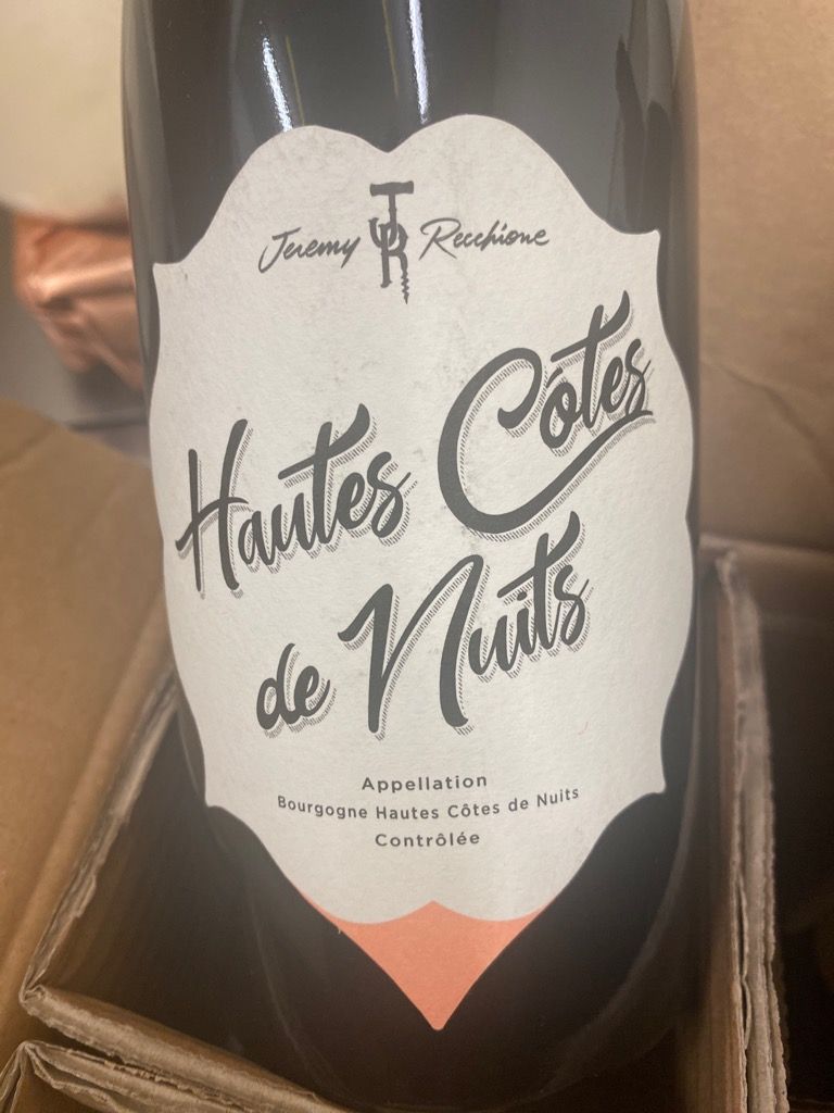 2019 Jérémy Recchione Bourgogne Hautes-Côtes de Nuits - CellarTracker