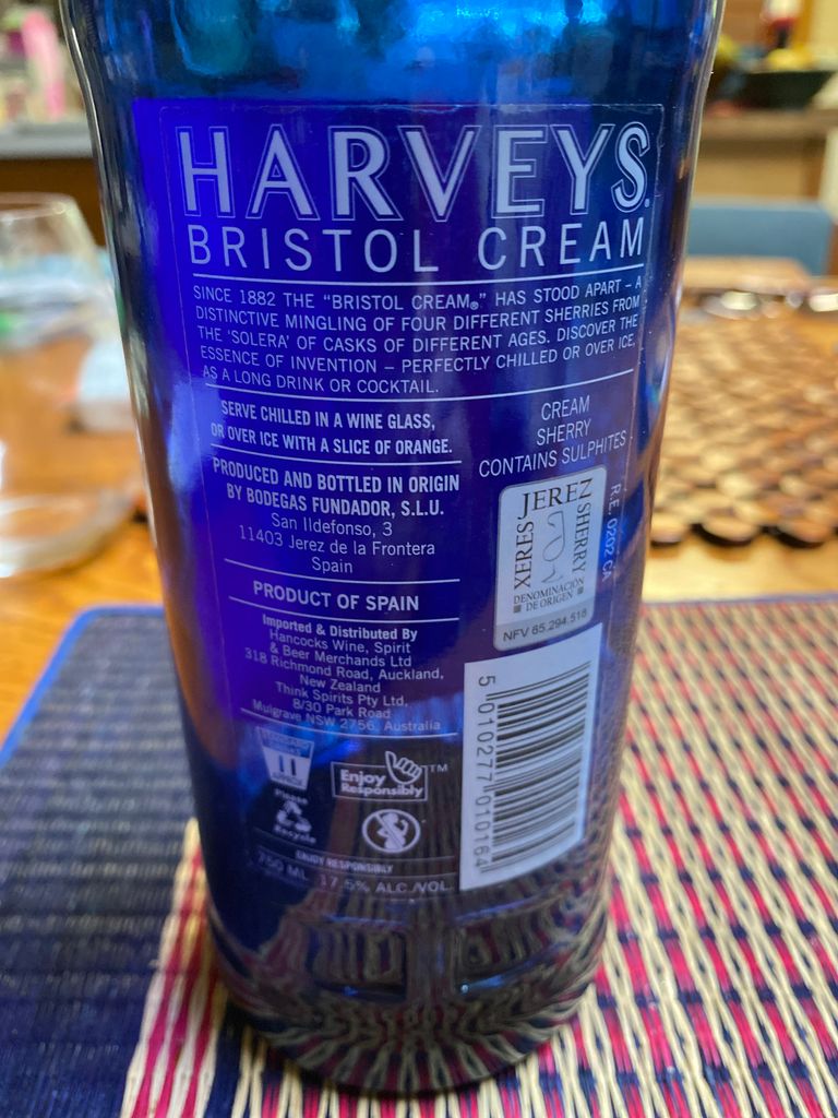 N.V. Harveys Jerez-Xérès-Sherry Harveys Bristol Cream - CellarTracker