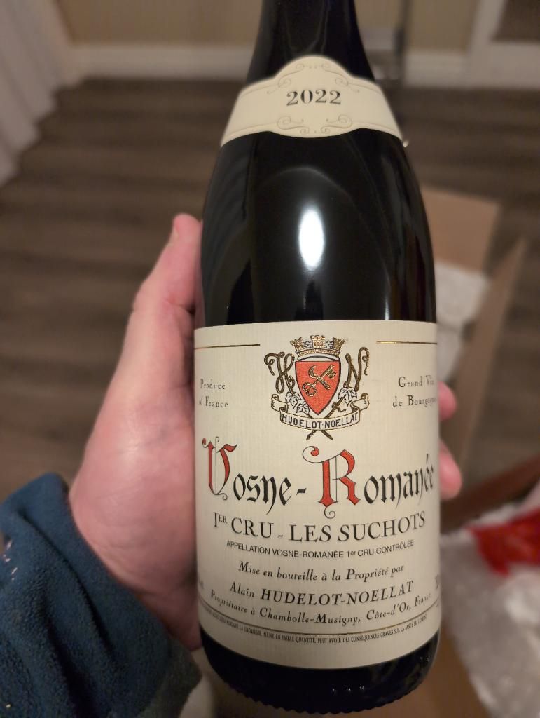 2022 Alain Hudelot-Noëllat Vosne-Romanée 1er Cru Les Suchots