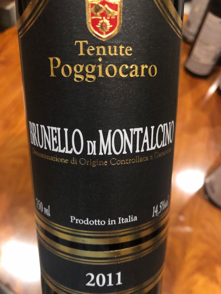 2011 Tenute Poggiocaro Brunello di Montalcino Riserva, Italy, Tuscany ...