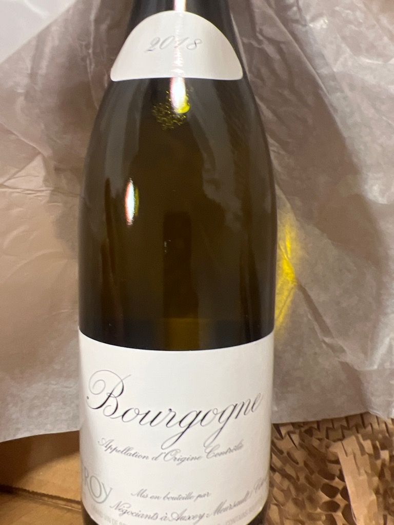 MAISON LEROY　BOURGOGNE BLANC　1998 1998 Maison Leroy Bourgogne Blanc - CellarTracker
