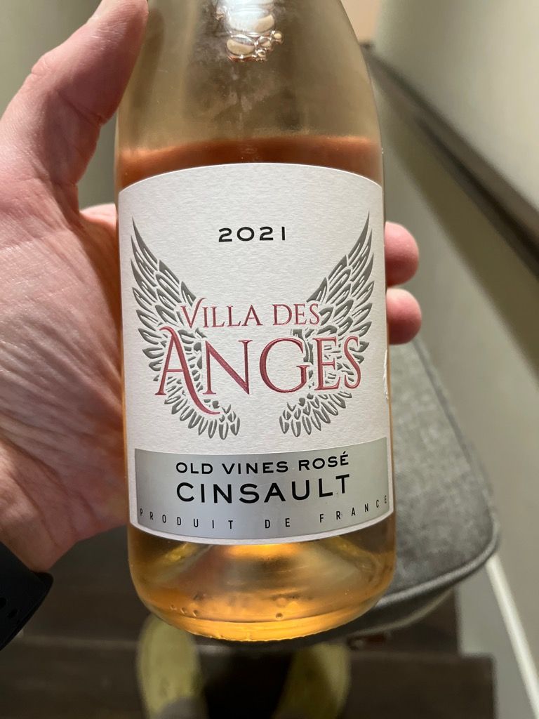 Villa des Anges Rose Cinsault Pays d'Oc Old Vines 2021