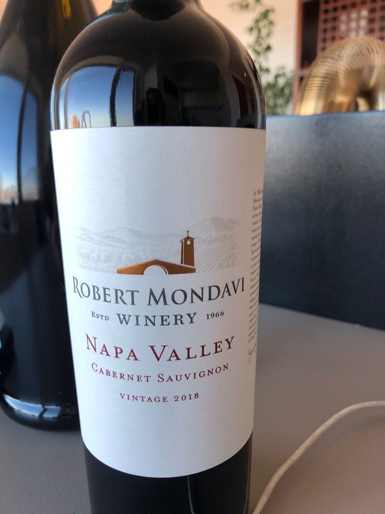 2018 Robert Mondavi Winery Cabernet Sauvignon Napa Valley
