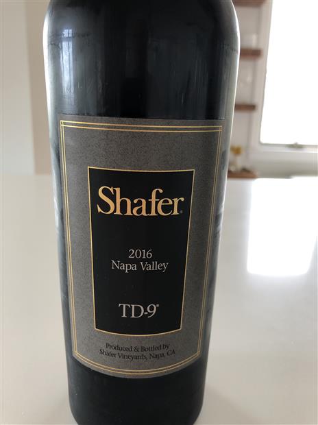 2015 Shafer TD-9 - CellarTracker