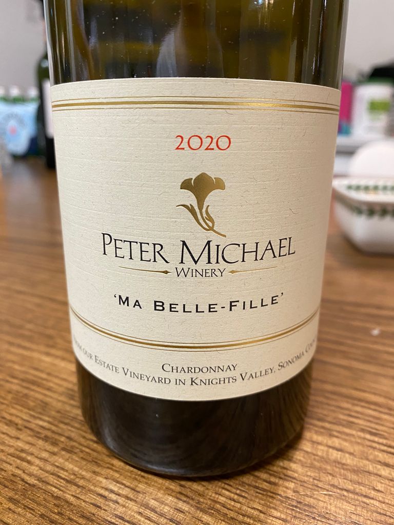 2020 Peter Michael Chardonnay Ma Belle-Fille - CellarTracker