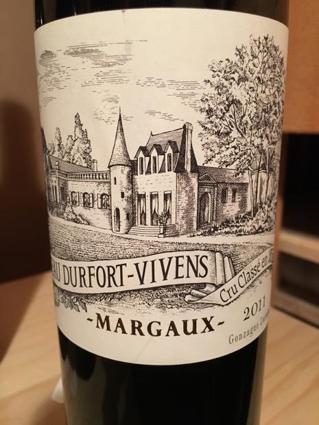 2011 Chateau Durfort Vivens France Bordeaux Medoc Margaux Cellartracker