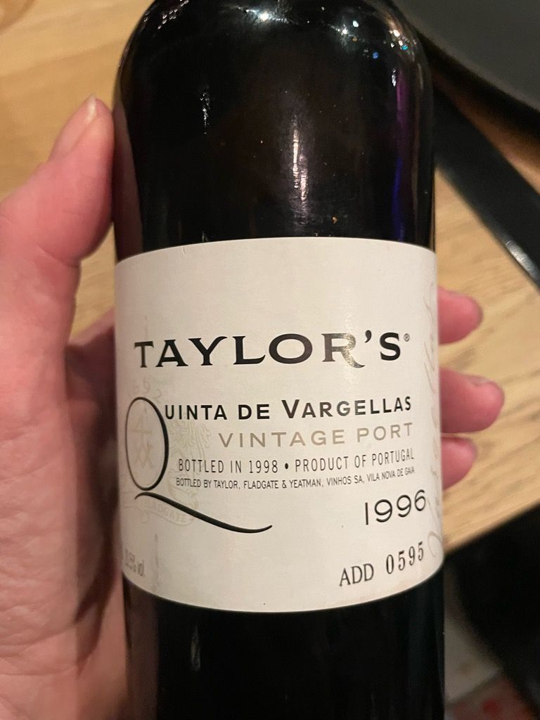 1996 Taylor (Fladgate) Porto Vintage Quinta de Vargellas