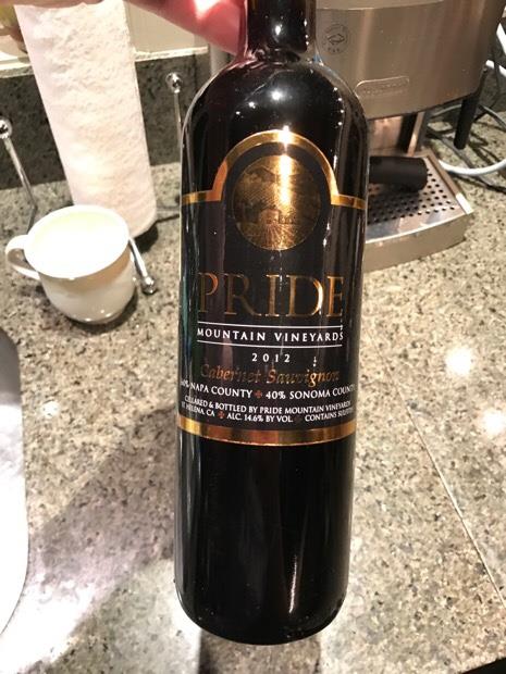PRIDE プライド　リザーヴ カベルネ ソーヴィニヨン  2013 2013 Reserve Cabernet Sauvignon, Pride Mountain Vineyards