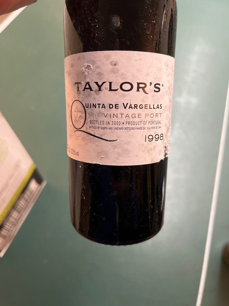1998 Taylor (Fladgate) Porto Vintage Quinta de Vargellas