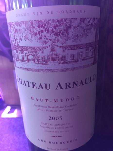 Chateau Arnauld Haut Medoc 2015