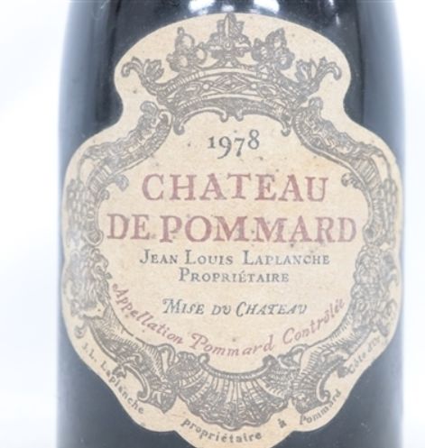 【60％OFF】 de Château 1978 Pommard CellarTracker - Pommard ワイン