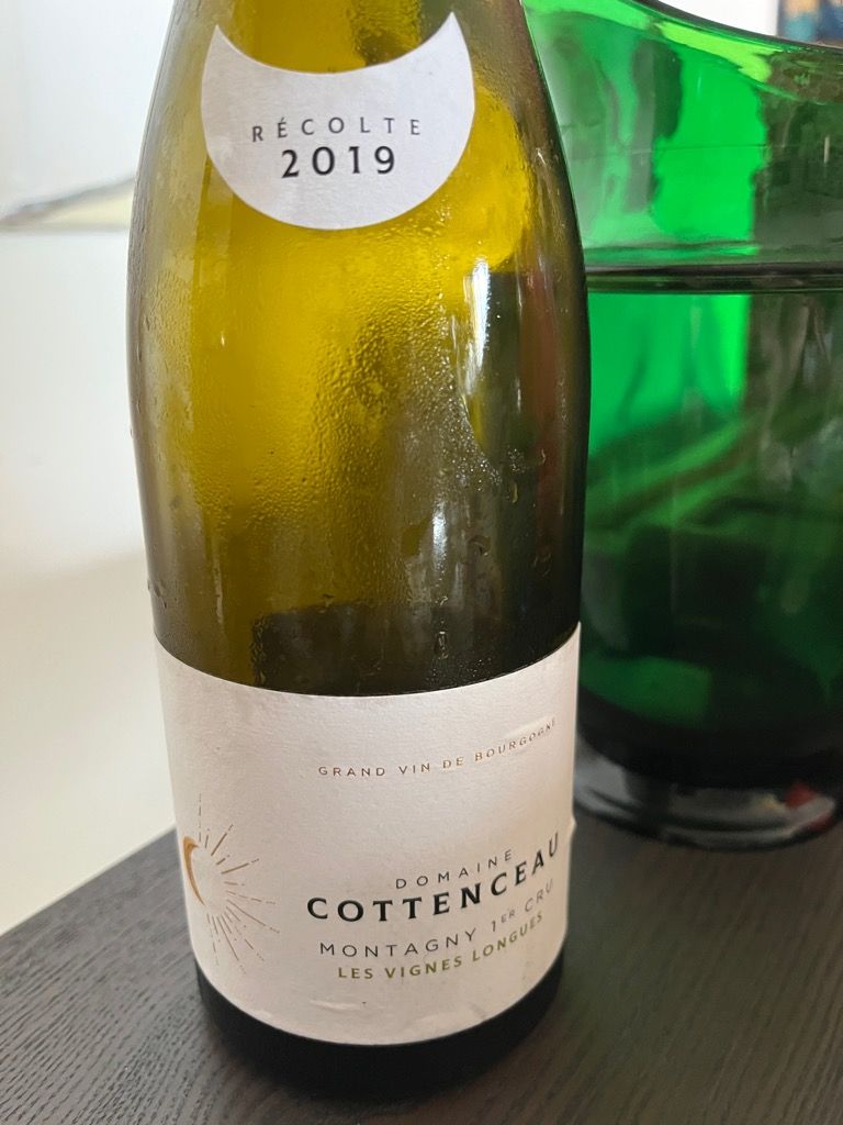 2019 Domaine Cottenceau Montagny 1er Cru Les Vignes Longues, France ...