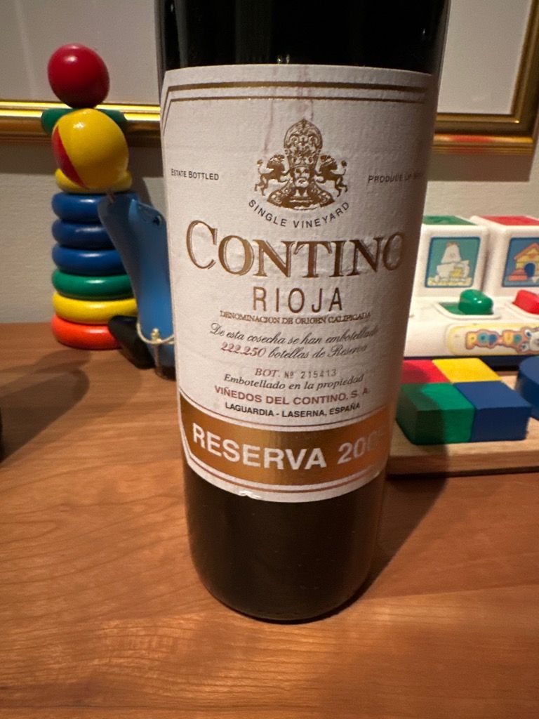 2009 Bodegas y Viñedos del Contino Rioja Laserna Reserva, Spain, La ...
