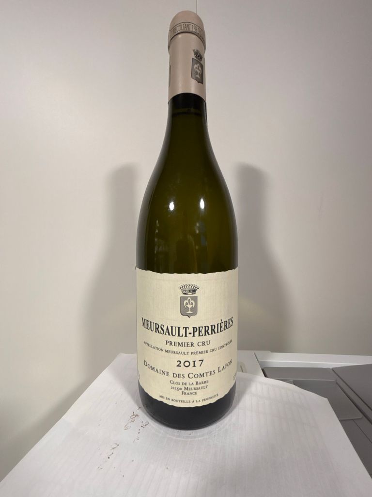 2017 Domaine des Comtes Lafon Meursault 1er Cru Les Perrières
