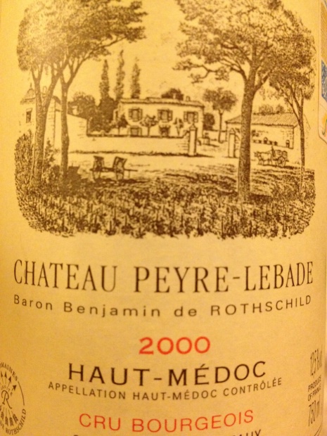 1996 Château Peyre-Lebade - CellarTracker