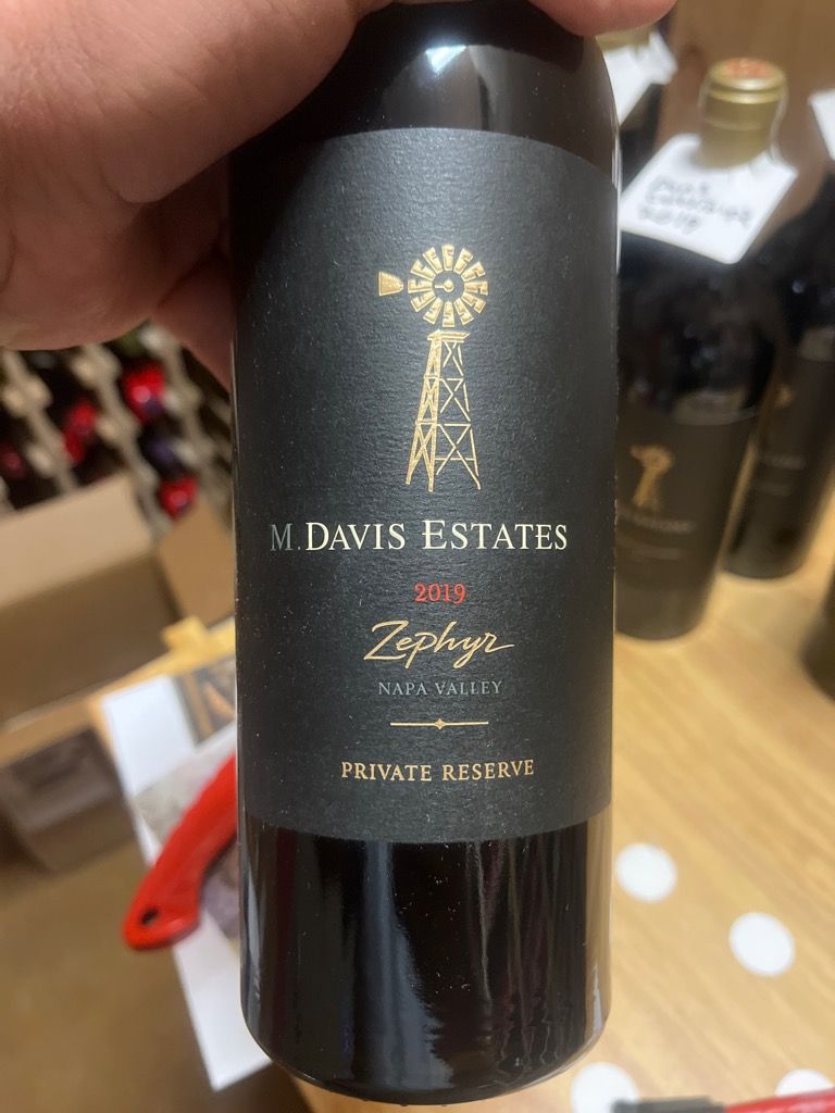 2019 Davis Estates Sauvignon Zephyr Private Reserve, USA