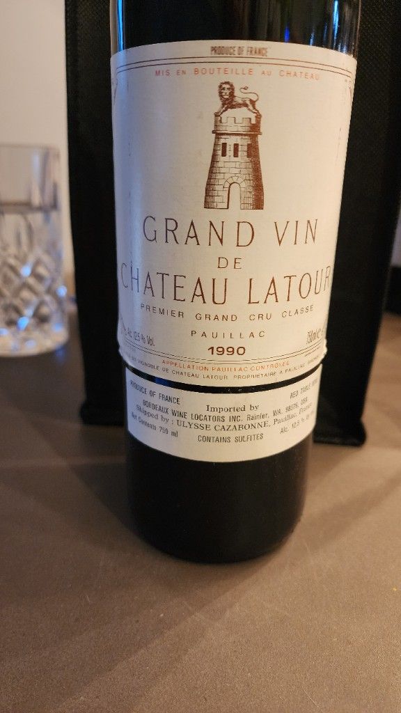 1992 Château Latour Grand Vin - CellarTracker