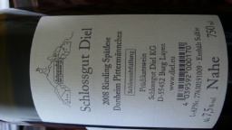 2008 Schlossgut Diel Dorsheimer Pittermännchen Riesling Spätlese