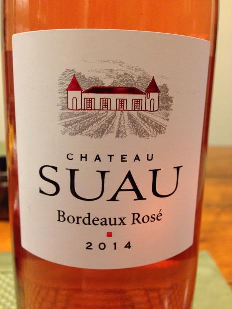 2014 Château Suau Bordeaux Rosé, France, Bordeaux, Bordeaux Rosé ...