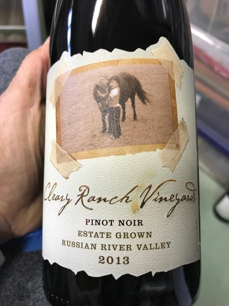 2013 Cleary Ranch Vineyards Pinot Noir Estate, USA, California, Sonoma ...