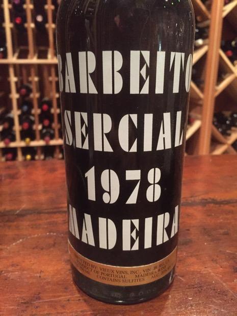 1978 Barbeito Madeira Sercial - CellarTracker