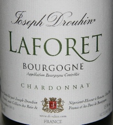 1988 Joseph Drouhin Chardonnay Bourgogne Blanc Laforet 1988 Joseph Drouhin Chardonnay Bourgogne Blanc Laforet