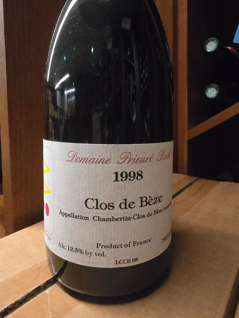 1996 Domaine Prieuré Roch Chambertin-Clos de Bèze - CellarTracker
