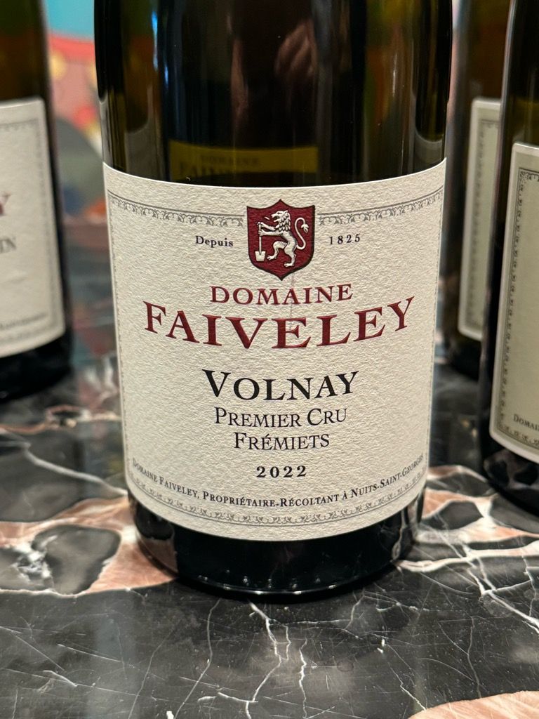 2021 Faiveley Volnay 1er Cru Les Fremiets - CellarTracker