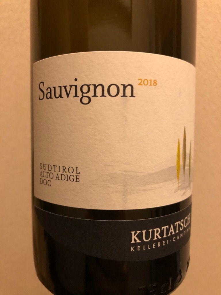 Kellerei Kurtatsch Sauvignon Italy Trentino Alto Adige Alto