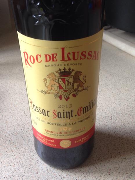 2012 Roc de Lussac, France, Bordeaux, Libournais, Lussac-St. Émilion ...