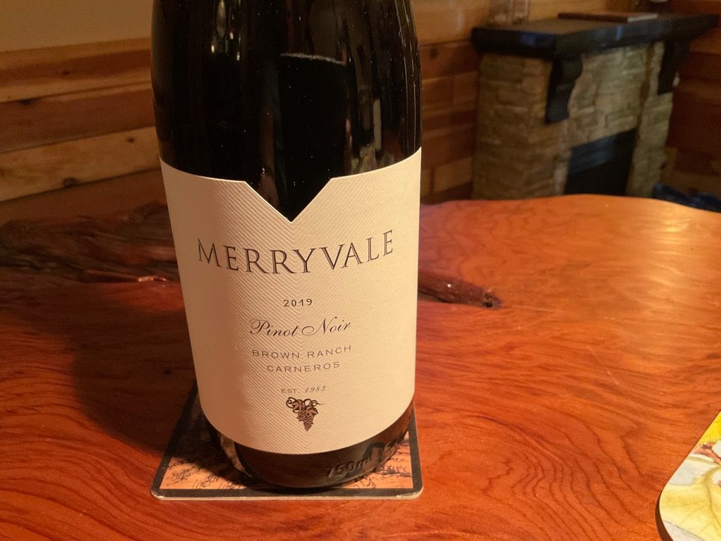 2019 Merryvale Pinot Noir Brown Ranch, USA, California, Napa / Sonoma ...