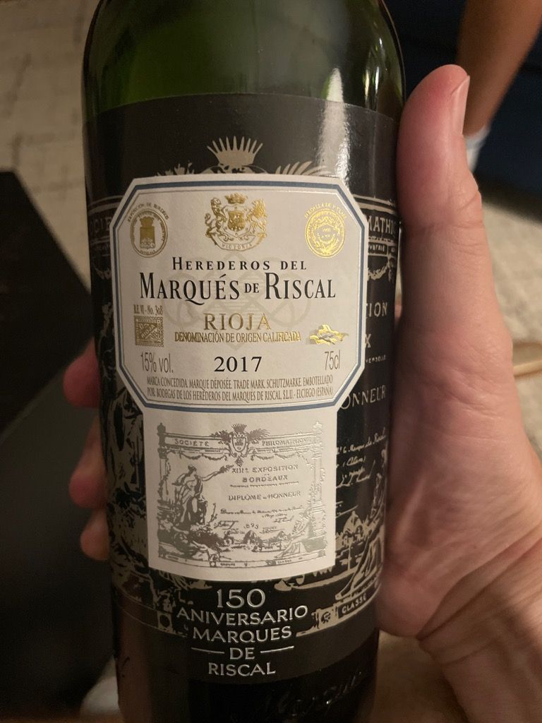 2001 Marqués de Riscal Rioja Gran Reserva 150 Aniversario 2001 Marqués de Riscal Rioja Gran Reserva 150 Aniversario