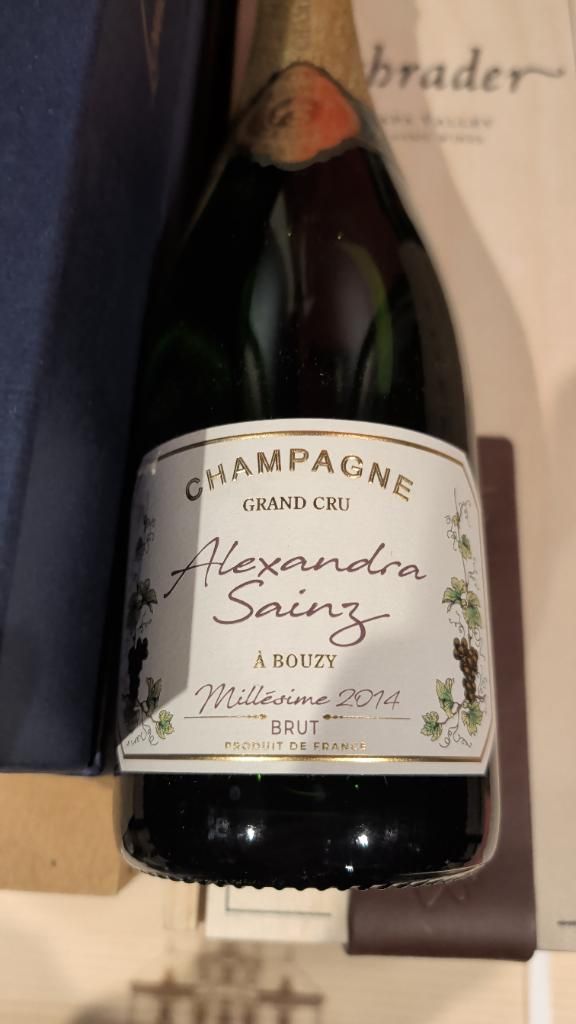 2013 Alexandra Sainz Champagne Grand Cru Brut Millésimé