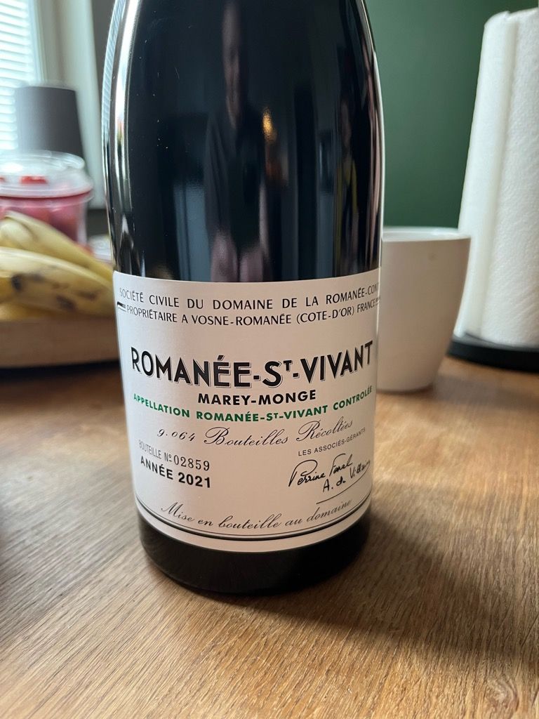 2021 Domaine de la Romanée-Conti Romanée St. Vivant - CellarTracker