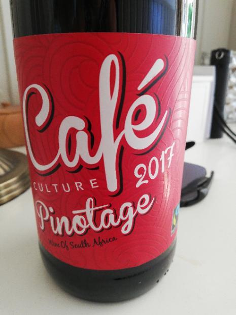 2017 KWV Pinotage Café Culture, South Africa, Western Cape - CellarTracker