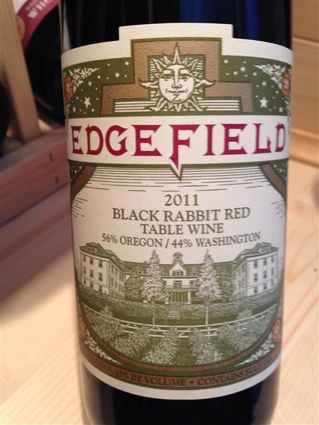 2011 Edgefield Winery Black Rabbit Red, USA, Oregon/Washington ...