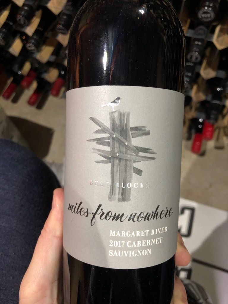 2019 Miles from Nowhere Cabernet Sauvignon Best Blocks, Australia ...