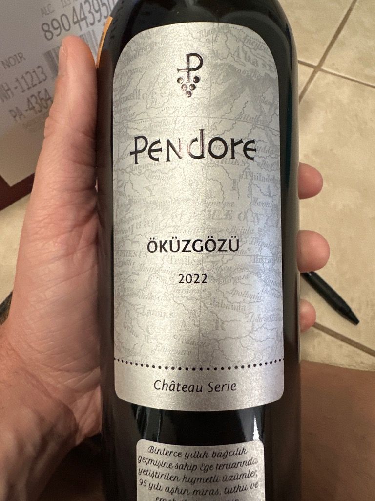 2010 Kavaklıdere Öküzgözü Pendore - CellarTracker