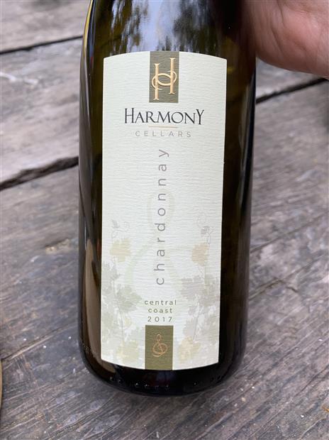 2017 Harmony Cellars Chardonnay, USA, California, Central Coast, Paso ...