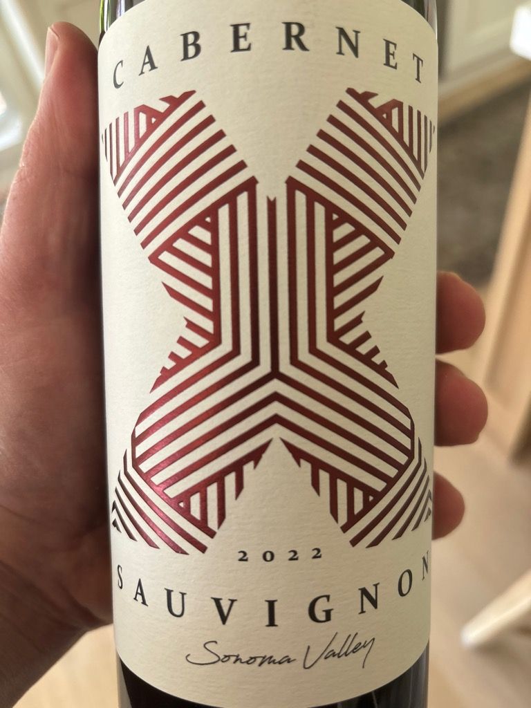 2023 X Winery Cabernet Sauvignon Lot 662 Alexander Valley