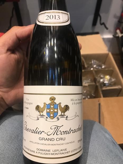 2017 Domaine Leflaive Chevalier-Montrachet - CellarTracker
