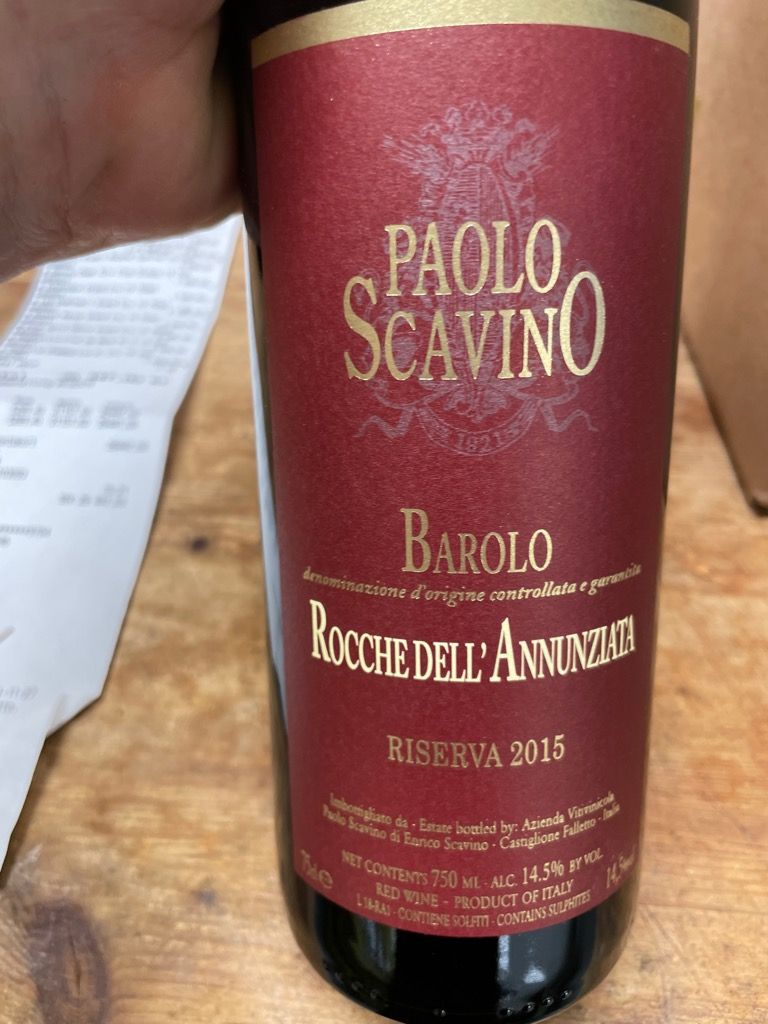 Barolo Rocche dell'Annunziata 1993 viteritax.com