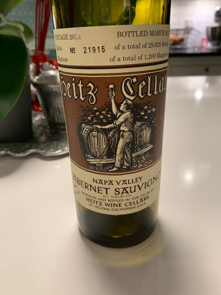 2016 Heitz Cellar Cabernet Sauvignon Trailside Vineyard 2016 Heitz Cellar Cabernet Sauvignon Trailside Vineyard