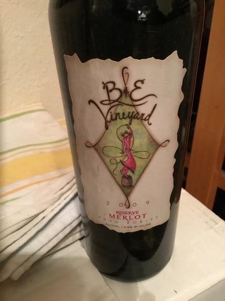 2016 B&E Vineyard Merlot Reserve, USA, California, Central Coast, Paso ...