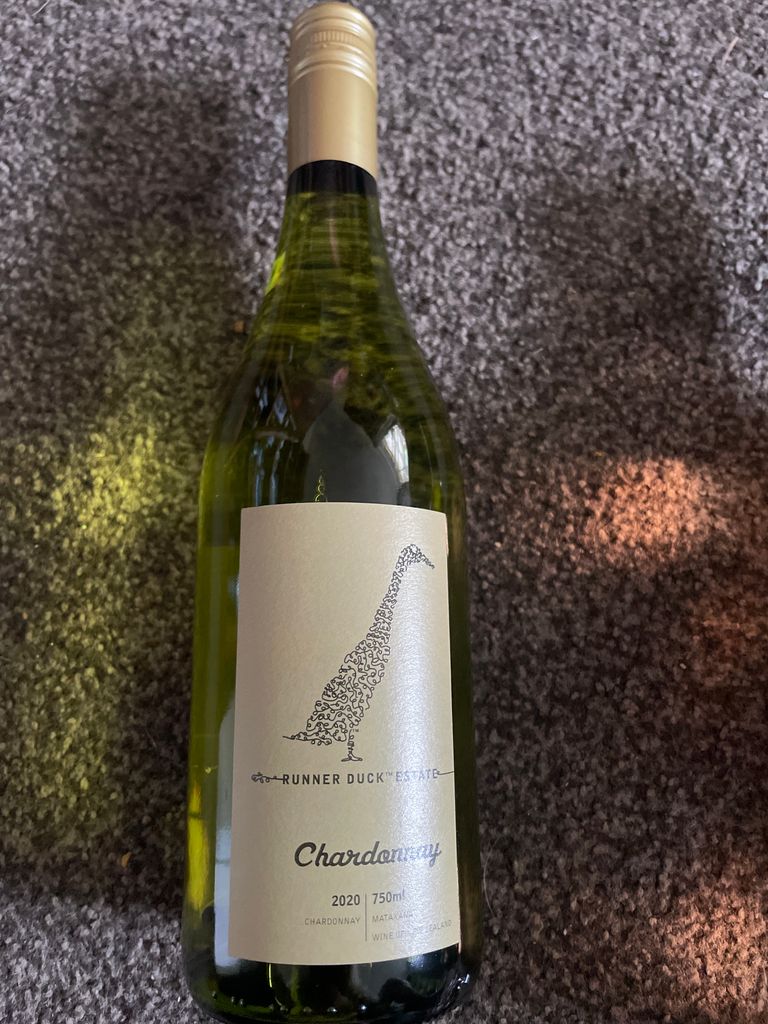 2020 Runner Duck Estate Chardonnay, New Zealand, North Island, Auckland, Matakana CellarTracker