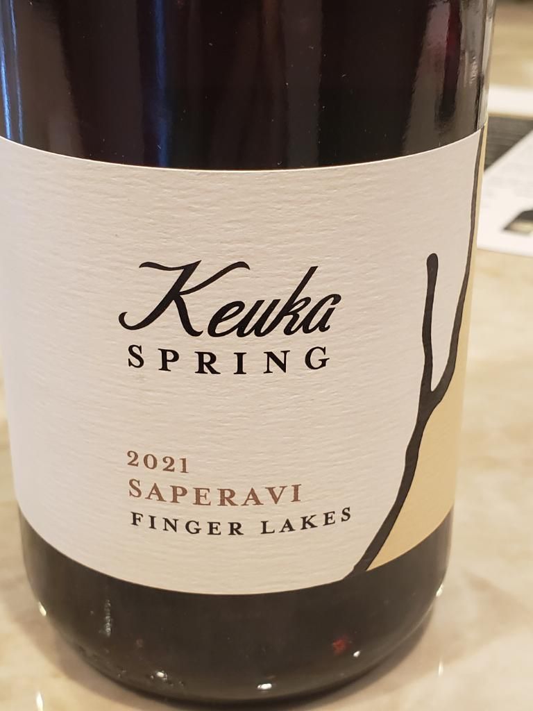 Keuka Spring Logo 2021 Keuka Spring Vineyards Saperavi, USA, New York, Finger Lakes ...